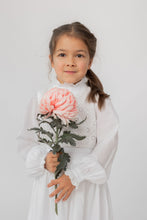 Load image into Gallery viewer, Ana Balahan Valentina Swiss cotton white dress with needlework embroidery Sydney