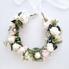Load image into Gallery viewer, Ana Balahan flower wreath artificial headband Melbourne Australia