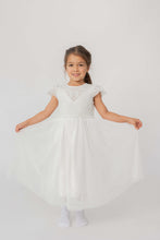 Load image into Gallery viewer, Cute long tulle dress with lace formal wear Melbourne
