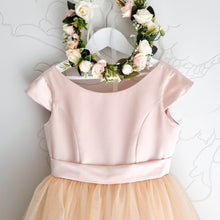 Load image into Gallery viewer, Elizabeth classic minimalist confirmation dress Brisbane Ana Balahan