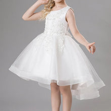 Load image into Gallery viewer, Leah - Festive dress with assimetric skirt