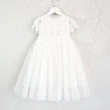 Load image into Gallery viewer, Ana Balahan Chloe Christening Girl Lace Dress