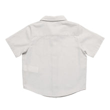 Load image into Gallery viewer, Ana Balahan Cotton Linen Boys wedding shirts back view Sydney