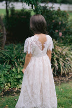 Load image into Gallery viewer, Ana Balahan Olivia elegant lace outfit with open back for romantic wedding Sydney