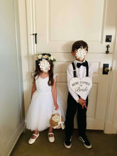 Load image into Gallery viewer, Ana Balahan Santa Barbara Rustic Ranch Wedding Flower Girl Page Boy Photo
