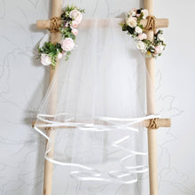 Load image into Gallery viewer, Ana Balahan White Veil with trim for first communion Melbourne