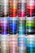 Load image into Gallery viewer, Ana Balahan Annabelle dress Color chart satin ribbon sash 5 cm
