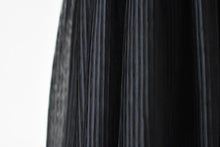 Load image into Gallery viewer, Anna Black pleated skirt close view Ana Blahan
