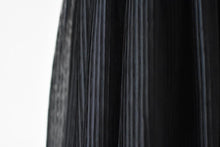 Load image into Gallery viewer, Anna Black pleated skirt close view Ana Blahan