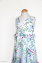 Load image into Gallery viewer, Blue summer chiffon dress