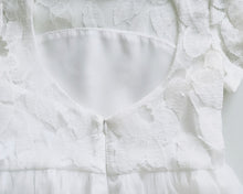 Load image into Gallery viewer, Libby close up view lace dress Ana Balahan