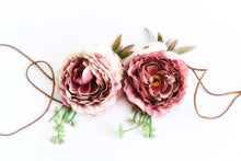 Load image into Gallery viewer, Two mauve color sashes