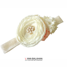 Load image into Gallery viewer, Ivory Fantasy headband
