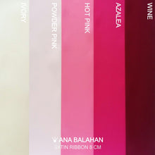 Load image into Gallery viewer, Satin sash - 8 cm width