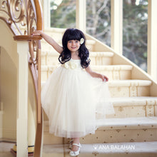 Load image into Gallery viewer, Girl in Annabelle dress on stairs