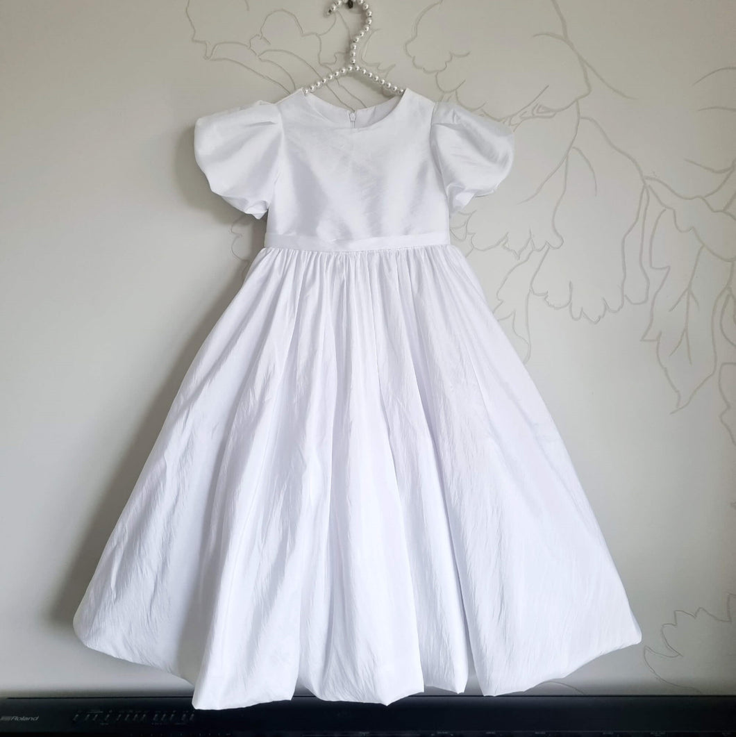 Ariel taffeta classic first communion dress Ana Balahan Melbourne