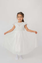 Load image into Gallery viewer, Cute long tulle dress with lace formal wear Melbourne
