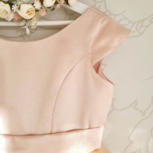 Load image into Gallery viewer, Elizabeth classic minimalist formal dress close up Melbourne Ana Balahan
