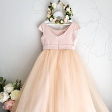 Load image into Gallery viewer, Elizabeth minimalist communion dress Sydney Ana Balahan

