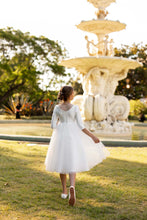 Load image into Gallery viewer, Eva Classic style girl dress for wedding Ana Balahan Perth
