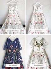 Load image into Gallery viewer, Sleeves styles floral dress Ana Balahan
