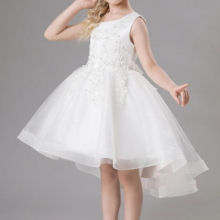 Leah - Festive dress with assimetric skirt