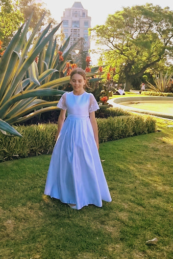 Ana Balahan Katerina First Communion dress with train Sydney