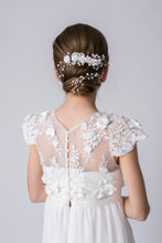 Load image into Gallery viewer, Julia - Elegant lace dress with 3D flowers
