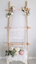 Load and play video in Gallery viewer, Ana Balahan White Wedding Veil with trim Gold Coast
