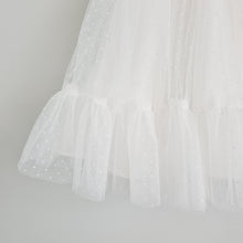 Load image into Gallery viewer, Light ivory polka-dots dress
