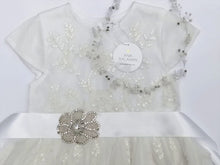 Load and play video in Gallery viewer, Video 123-1 Rhinestone applique style with sequin dress  
