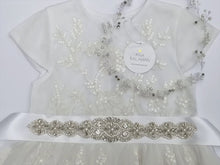 Load and play video in Gallery viewer, Video Rhinestone applique style 006 with sequin dress
