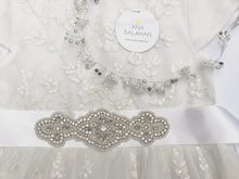 Load and play video in Gallery viewer, Video Rhinestone applique style 068 with sequin dress
