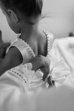 Load image into Gallery viewer, Ana Balahan Caroline Flower girl is getting ready Gold Coast
