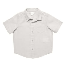 Load image into Gallery viewer, Ana Balahan Cotton Linen Boys formal shirts front view Melbourne Australia
