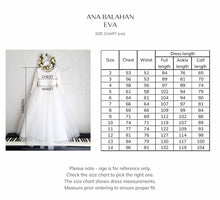Load image into Gallery viewer, Ana Balahan Eva First Communion dress Size Chart
