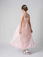 Load image into Gallery viewer, Ana Balahan Natalie blush pink dress for 10 years old girl back view Australia
