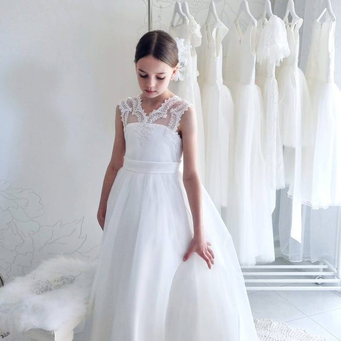 Ana Balahan Patricia Holy Communion dress Melbourne Australia