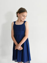 Load image into Gallery viewer, Last item - Navy dress 8 yo
