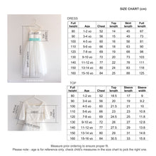 Load image into Gallery viewer, Ana Balahan Scarlett dress size chart
