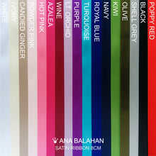 Load image into Gallery viewer, Color chart for 8 cm satin belt Ana Balahan
