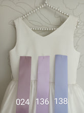Load image into Gallery viewer, Ana Balahan Lilac/Lavander colours satin ribbons

