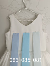 Load image into Gallery viewer, Ana Balahan Blue colours satin ribbons
