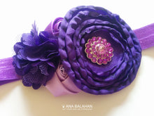 Load image into Gallery viewer, Purple Fantasy headband
